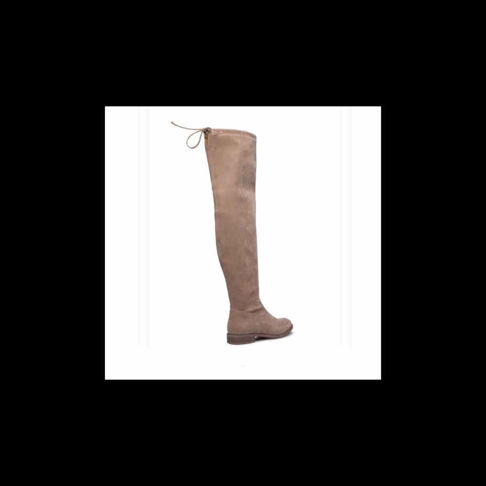 NEW TAN or BLACK thigh high extended calf boots. - Picture 3 of 4